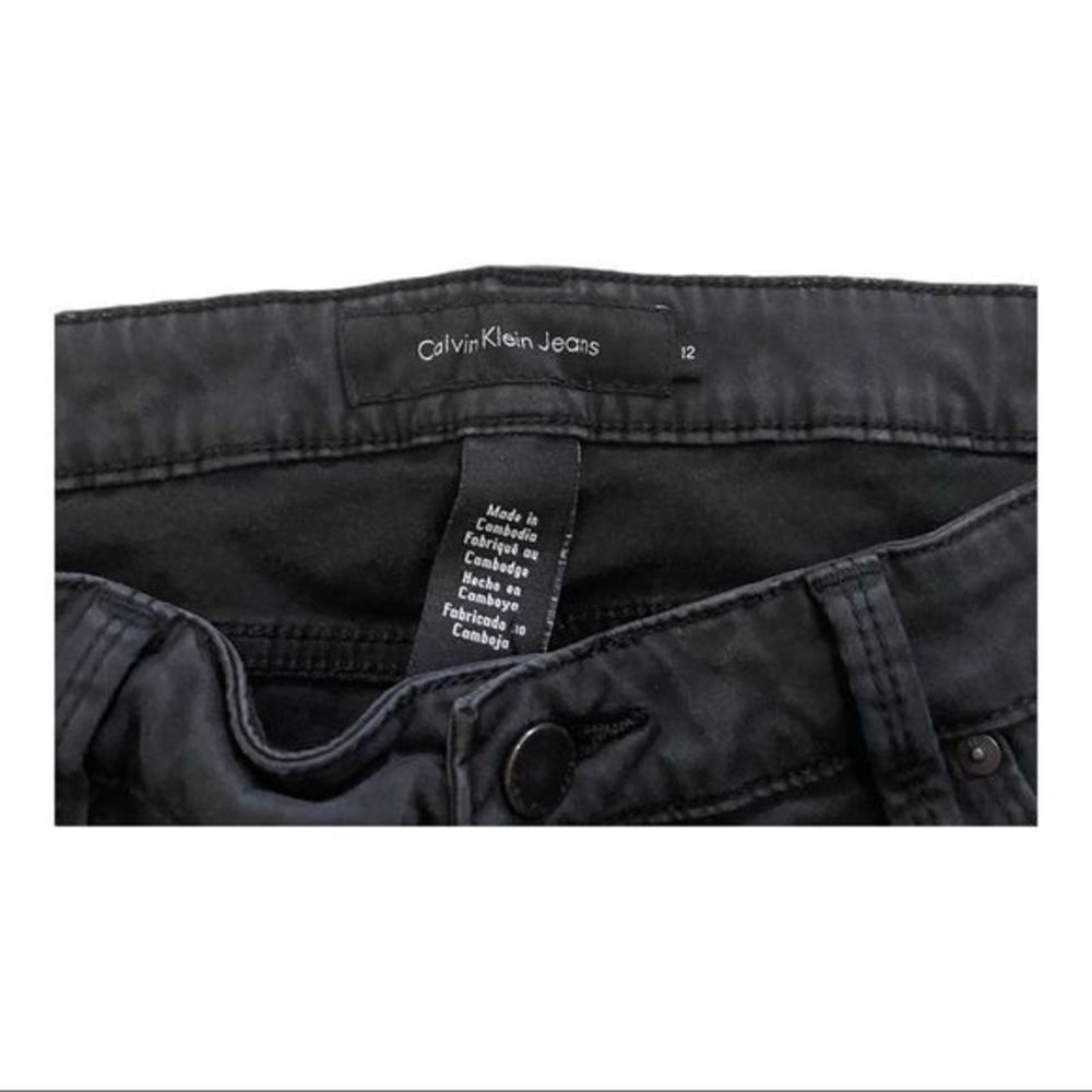Calvin Klein Black Jeans size 12 - Picture 5 of 5